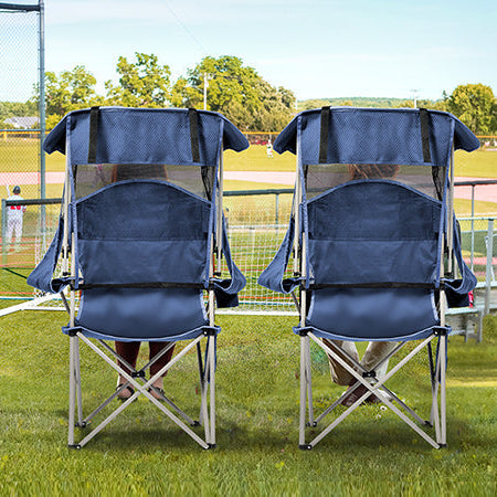 Stay Cool and Comfortable Outdoors: The Ultimate Canopy Folding Chair